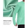 imageRoadbox Mens UPF 50 UV Sun Protection Shirts SPF Long Sleeve Lightweight Water Swim Rash Guard for Fishing Running HikingSeaweed Green