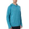 imageRoadbox UPF 50 Fishing Shirts for Men Long Sleeve SPF UV Sun Protection Hoodie with Thumb Holes Swim Running Rash GuardDark Blue