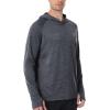 imageRoadbox UPF 50 Fishing Shirts for Men Long Sleeve SPF UV Sun Protection Hoodie with Thumb Holes Swim Running Rash GuardDark Grey