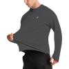 imageRoadbox UPF 50 Fishing Shirts for Men Long Sleeve UV Protection Sun Hoodie Swim Rash Guard for Hiking Running WorkoutDark Gray