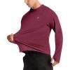 imageRoadbox UPF 50 Fishing Shirts for Men Long Sleeve UV Protection Sun Hoodie Swim Rash Guard for Hiking Running WorkoutDark Red
