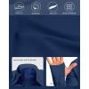 imageRoadbox UPF 50 Fishing Shirts for Men Long Sleeve UV Protection Sun Hoodie Swim Rash Guard for Hiking Running WorkoutNavy Blue