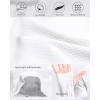 imageRoadbox UPF 50 Fishing Shirts for Men Long Sleeve UV Protection Sun Hoodie Swim Rash Guard for Hiking Running WorkoutWhite