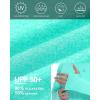 imageRoadbox UPF 50 Mens Swim Shirts Long Sleeve Sun Protection Fishing Rash Guard Quick Dry UV Hiking Shirt with ThumbholeGreen