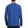 imageRoadbox UPF 50 Mens Swim Shirts Long Sleeve Sun Protection Fishing Rash Guard Quick Dry UV Hiking Shirt with ThumbholeRoyal Blue