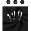 imageRoadbox Workout Sleeveless Shirts for Men Athletic Gym Basketball Quick Dry Muscle Tank TopsBlack