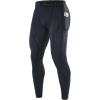 imageRoadbox 1 or 2 Pack Compression Pants Men Running Workout Leggings with Pockets Gym Basketball Athletic Tights Base LayerGray