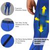 imageRoadbox 1 2 or 3 Pack Mens Compression Pants Athletic Base Layer Cycling Tights Leggings for Running Yoga Basketball1 Packblue