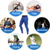imageRoadbox 1 2 or 3 Pack Mens Compression Pants Athletic Base Layer Cycling Tights Leggings for Running Yoga Basketball1 Packblue