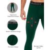 imageRoadbox 1 2 or 3 Pack Mens Compression Pants Athletic Base Layer Cycling Tights Leggings for Running Yoga Basketball1 Packdark Green