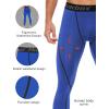 imageRoadbox 1 2 or 3 Pack Mens Compression Pants Athletic Base Layer Cycling Tights Leggings for Running Yoga Basketball1 Packocean Blue
