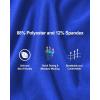 imageRoadbox 1 2 or 3 Pack Mens Compression Pants Athletic Base Layer Cycling Tights Leggings for Running Yoga Basketball1 Packocean Blue