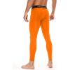 imageRoadbox 1 2 or 3 Pack Mens Compression Pants Athletic Base Layer Cycling Tights Leggings for Running Yoga Basketball1 Packorange