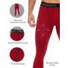 imageRoadbox 1 2 or 3 Pack Mens Compression Pants Athletic Base Layer Cycling Tights Leggings for Running Yoga Basketball1 Packred