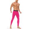 imageRoadbox 1 2 or 3 Pack Mens Compression Pants Athletic Base Layer Cycling Tights Leggings for Running Yoga Basketball1 Packrose Red