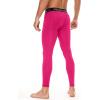 imageRoadbox 1 2 or 3 Pack Mens Compression Pants Athletic Base Layer Cycling Tights Leggings for Running Yoga Basketball1 Packrose Red