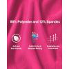 imageRoadbox 1 2 or 3 Pack Mens Compression Pants Athletic Base Layer Cycling Tights Leggings for Running Yoga Basketball1 Packrose Red