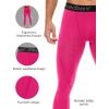 imageRoadbox 1 2 or 3 Pack Mens Compression Pants Athletic Base Layer Cycling Tights Leggings for Running Yoga Basketball1 Packrose Red