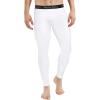 imageRoadbox 1 2 or 3 Pack Mens Compression Pants Athletic Base Layer Cycling Tights Leggings for Running Yoga Basketball1 Packwhite