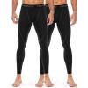 imageRoadbox 1 2 or 3 Pack Mens Compression Pants Athletic Base Layer Cycling Tights Leggings for Running Yoga Basketball2 Packblackblack