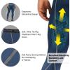 imageRoadbox 1 2 or 3 Pack Mens Compression Pants Athletic Base Layer Cycling Tights Leggings for Running Yoga Basketball3packblackgreynavy Blue