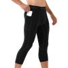 imageRoadbox 2 Pack Mens 34 Compression Pants Athletic Basketball Workout Tights Leggings Sport Running Spandex Base LayerBlack02black02