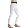imageRoadbox Kids Fleece Lined Leggings  2 Pack Boys Thermal Tights Youth Sports Basketball Compression Pants for Cold Weather