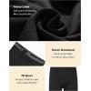 imageRoadbox Kids Fleece Lined Leggings  2 Pack Boys Thermal Tights Youth Sports Basketball Compression Pants for Cold WeatherBlackblack