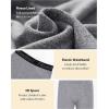 imageRoadbox Kids Fleece Lined Leggings  2 Pack Boys Thermal Tights Youth Sports Basketball Compression Pants for Cold WeatherBlackgrey