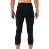 imageRoadbox Mens 34 Compression Pants with Pockets 12 Pack Athletic Running Legging Tights Workout Basketball Gym Base LayerBlack