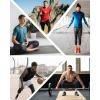 imageRoadbox Mens 34 Compression Pants with Pockets 2 Pack Athletic Running Legging Tights Spandex Base Layer Workout Basketball Gym