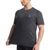 imageRoadbox Mens Rash Guard Short Sleeve UPF 50 UV Sun Protection Swim Shirts Quick Dry Lightweight Water Surf Beach TShirtCharcoal Gray