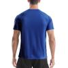imageRoadbox Mens Rash Guard Short Sleeve UPF 50 UV Sun Protection Swim Shirts Quick Dry Lightweight Water Surf Beach TShirtOcean Blue