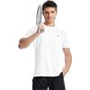 imageRoadbox Mens Rash Guard Short Sleeve UPF 50 UV Sun Protection Swim Shirts Quick Dry Lightweight Water Surf Beach TShirtOffwhite