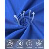 imageRoadbox Mens Rash Guard Short Sleeve UPF 50 UV Sun Protection Swim Shirts Quick Dry Lightweight Water Surf Beach TShirtTurquoise Blue
