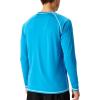 imageRoadbox Mens Sun Protection Swim Shirt Long Sleeve UPF 50 Rash Guard QuickDry Fishing Shirts for Beach Surfing HikingBlue