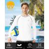 imageRoadbox Mens Sun Protection Swim Shirt Long Sleeve UPF 50 Rash Guard QuickDry Fishing Shirts for Beach Surfing HikingWhite