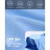 imageRoadbox Mens UPF 50 Rash Guard Long Sleeve Cool Dry UV Sun Protection Water TShirts Lightweight Fishing Hiking ShirtsUltramarine