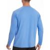 imageRoadbox Mens UPF 50 Rash Guard Long Sleeve Cool Dry UV Sun Protection Water TShirts Lightweight Fishing Hiking ShirtsUltramarine