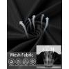 imageRoadbox Mens UPF 50 Swim Rash Guard Long Sleeve UV Sun Protection SPF Water Shirts Quick Dry for Outdoor Fishing Hiking02black