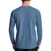 imageRoadbox Mens UPF 50 Swim Rash Guard Long Sleeve UV Sun Protection SPF Water Shirts Quick Dry for Outdoor Fishing Hiking02haze Orchid