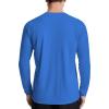 imageRoadbox Mens UPF 50 Swim Rash Guard Long Sleeve UV Sun Protection SPF Water Shirts Quick Dry for Outdoor Fishing Hiking02lake Orchid