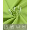 imageRoadbox Mens UPF 50 Swim Rash Guard Long Sleeve UV Sun Protection SPF Water Shirts Quick Dry for Outdoor Fishing Hiking02lime Green