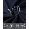 imageRoadbox Mens UPF 50 Swim Rash Guard Long Sleeve UV Sun Protection SPF Water Shirts Quick Dry for Outdoor Fishing Hiking02navy Blue