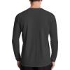 imageRoadbox Mens UPF 50 Swim Rash Guard Long Sleeve UV Sun Protection SPF Water Shirts Quick Dry for Outdoor Fishing HikingDark Gray