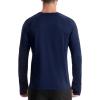 imageRoadbox Mens UPF 50 Swim Rash Guard Long Sleeve UV Sun Protection SPF Water Shirts Quick Dry for Outdoor Fishing HikingNavy