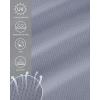 imageRoadbox Mens UPF 50 Swim Rash Guard Long Sleeve UV Sun Protection SPF Water Shirts Quick Dry for Outdoor Fishing HikingSilver Gray