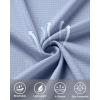 imageRoadbox Mens UPF 50 Swim Rash Guard Short Sleeve UV Sun Protection Workout Athletic Shirts Quick Dry Gym Running Tee TopsBlue Gray