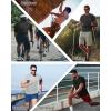 imageRoadbox Mens UPF 50 Swim Rash Guard Short Sleeve UV Sun Protection Workout Athletic Shirts Quick Dry Gym Running Tee TopsLight Gray