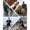 imageRoadbox Mens UPF 50 Swim Rash Guard Short Sleeve UV Sun Protection Workout Athletic Shirts Quick Dry Gym Running Tee TopsNavy Blue